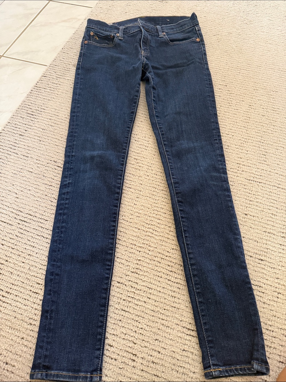 Polo by Ralph Lauren Dark Blue Skinny Jeans